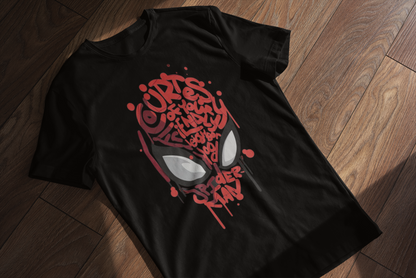 Graffiti Spider Oversized T-Shirt