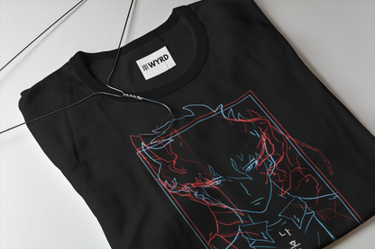 Solo Leveling Anime T-Shirt – Neon Shadow Style